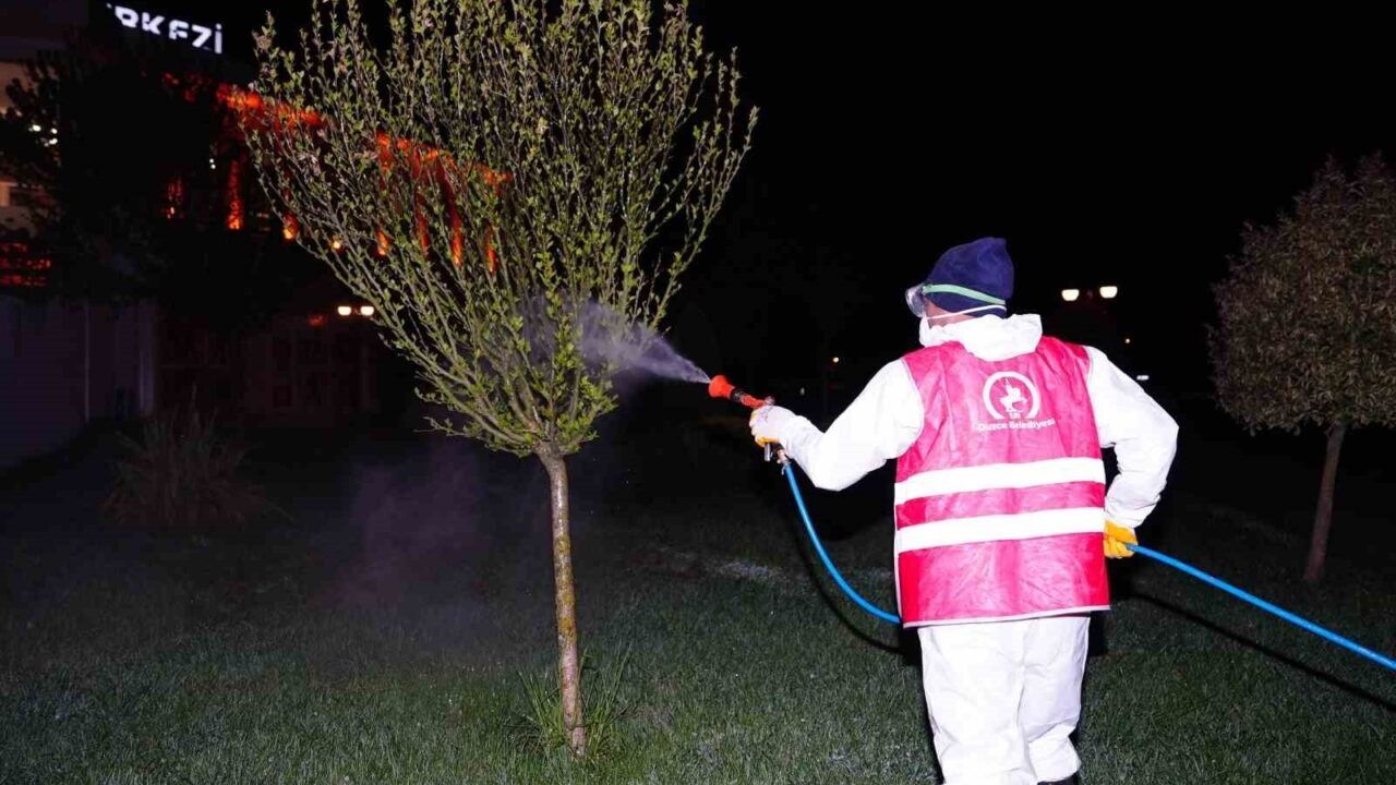 Bahar ilaçlaması başladı
