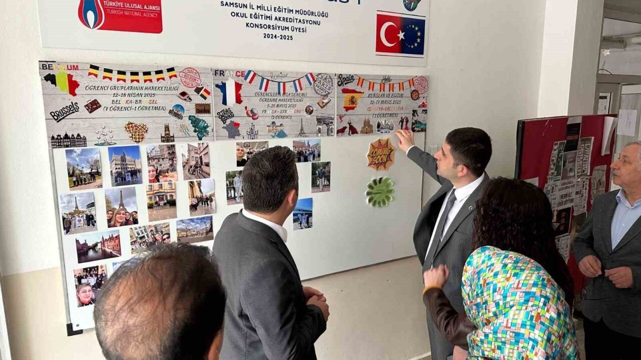 Alaçam’da fen ve sosyal bilimler programı sınıfı açıldı