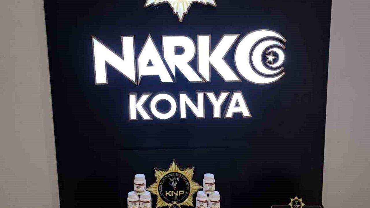 Konya’da 1 haftada 34 ayrı uyuşturucu operasyonu: 37 tutuklama