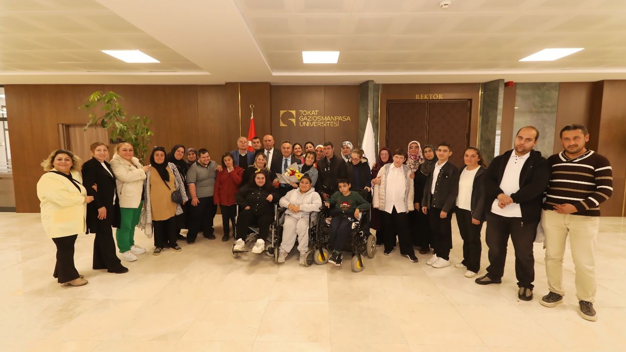 Türkiye Sakatlar Derneği Tokat Şube Başkanından Rektör Yılmaz’a Ziyaret