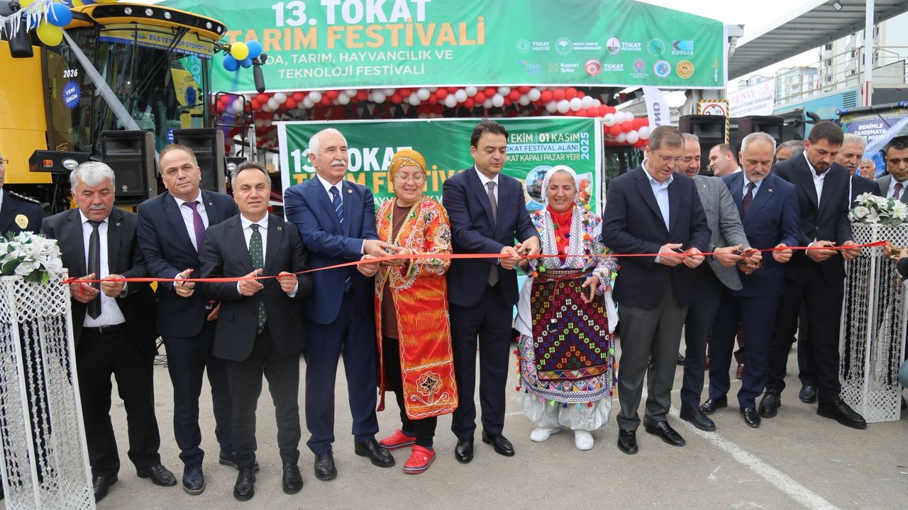 Tokat Tarım Festivali, Üretici ve Tüketiciyi Bir Araya Getirdi