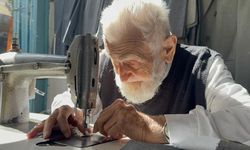 Zile'de 89 Yaşındaki Usta Terzi, 75 Yıldır Gözlüksüz Dikiş Yapıyor