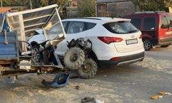 Erbaa’da Cip çapa motoruna çarptı: 1 yaralı