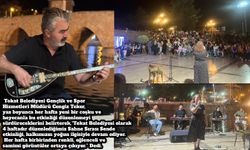 Tokat Belediyesi'nin "Serbest Sahne" Etkinliğinde Vatandaşlar Yeteneklerini Sergiliyor