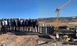 Yeşilyurt’ta TOKİ Konutlarının İnşaatı Devam Ediyor