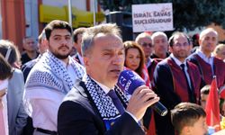 TOGÜ’de Gazze için Dayanışma Yürüyüşü
