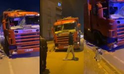 Tokat’ta Kamyon Freni Patladı, Sürücünün Soğukkanlılığı Felaketi Önledi