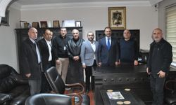 Milletvekili Aldemir’den gazetemize nezaket ziyareti