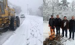 Tokat İl Özel İdaresi Ekipleri Kapalı Yolları Açmak İçin Sahada