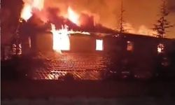 Turhal'da çıkan yangında bir kadın hayatını kaybetti