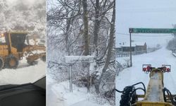 Erbaa’da 12 Köy Yolu Ulaşıma Kapandı!