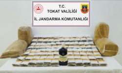 Tokat'ta jandarma kaçak tütün operasyonu düzenledi