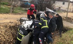 Tokat - Niksar Karayolu üzerinde  trafik kazası 2 yaralı