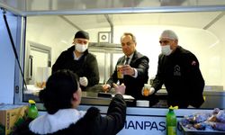 TOGÜ Hastanesinde uygulanan ücretsiz çorba ikramı devam ediyor