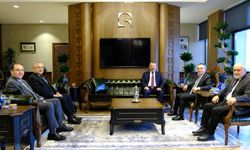 Karabük Üniversitesi Rektörü Kırışık’tan Rektör Yılmaz’a Ziyaret