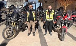 Atalarının develerle gittiği umre yolculuğunu onlar motosikletleri ile yaptı