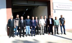 Rektör Yılmaz’dan Geri Dönüşüm Atölyesine İnceleme Ziyareti