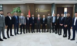 Erzurum Büyükşehir Belediye Başkanı Mehmet Sekmen’den Rektör Yılmaz’a Ziyaret