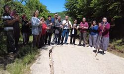 Tokat'ta heyelan korkusuyla vatandaşlar evlerine giremiyor