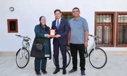 TOKAT BELEDİYESİ’NDEN ÇEVREYE DUYARLI VATANDAŞLARA BİSİKLET ÖDÜLÜ