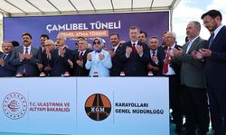 Çamlıbel Tüneli'nin Temeli Törenle Atıldı
