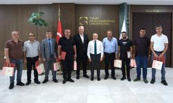 Rektör Yılmaz’dan TOGÜ Çevre ve Kaynak Yönetimine Katkı Sunan Personele Teşekkür