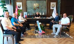 Sulusaray Belediye Başkanı Davut Kılıç’tan Rektör Yılmaz’a Ziyaret