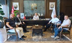 İMDER Başkanından Rektör Yılmaz’a Ziyaret