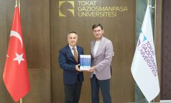 Tokat Belediye Başkanından TOGÜ Rektörü Prof. Dr. Fatih Yılmaz’a Ziyaret