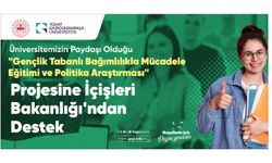 TOGÜ’nün Paydaşı Olduğu Bağımlılıkla Mücadele Projesine İçişleri Bakanlığından Destek