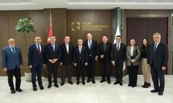 ESAS Holding CEO’su Özdoğru ve Eski Bakan Yardımcısı Dr. Büyükkaya’dan Rektör Yılmaz’a Ziyaret