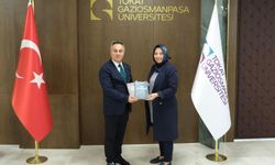 Yeşilay Tokat Şubesi Başkanı Şeyda Ateş’ten Rektör Yılmaz’a Ziyaret