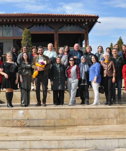 Tokat Kadın Sanat ve Kültür Grubu ve Tazelenme Üniversitesi öğrencileri kahvaltıda buluştu