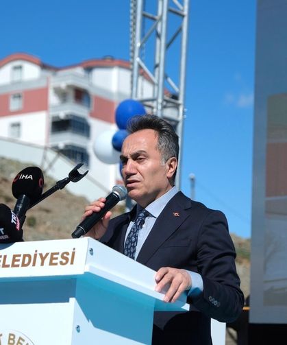 Rektör Yılmaz, Kaledibi Kentsel Dönüşüm Konutları Temel Atma Törenine Katıldı