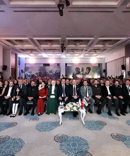 Onbeşliler dizisinin galası Tokat'ta yapıldı