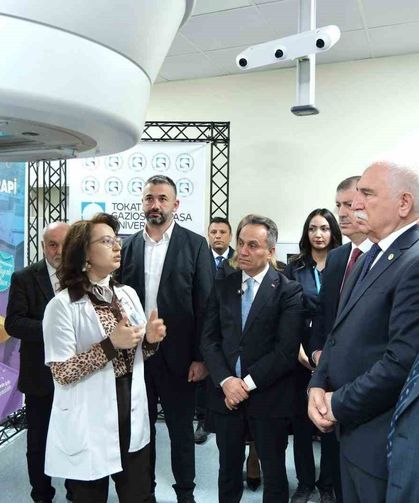 TOGÜ Hastanesi'nde radyoterapi cihazı törenle hizmete girdi