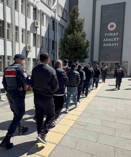 Tokat merkezli silah kaçakçılığı operasyonu: 16 tutuklama