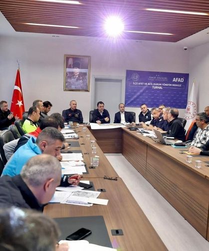 Tokat'ta sel alarmı: Alınan tedbirler masaya yatırıldı