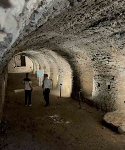 Roma lejyonlarının mühimmatının saklandığı depo tarihe tanıklık ediyor