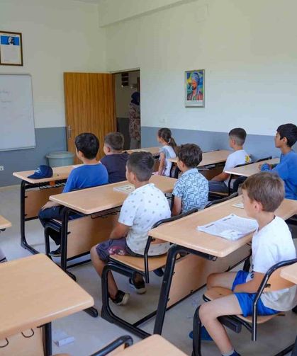 Erbaa'da çocuklar, yaz tatilini Kur'an kursunda değerlendiriyor