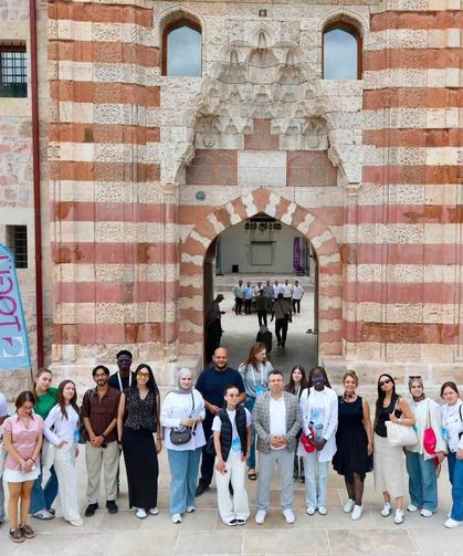 TOGÜ'de Türkçe öğrenen uluslararası öğrenciler Tokat'ın kültürel mirasını keşfetti