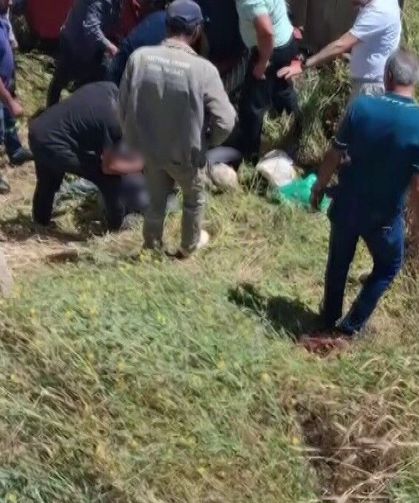 Tokat'ta otomobille çarpışan traktör şarampole devrildi: 1 ölü