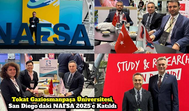 Tokat Gaziosmanpaşa Üniversitesi, San Diego’daki NAFSA 2025’e Katıldı