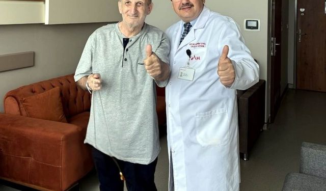 68 yaşındaki hasta erken tanıyla prostat kanserini yendi