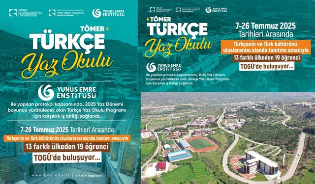 Dünyanın 13 Ülkesinden Gelen Gençler, TOGÜ’de Türkçeyi ve Kültürü Öğrenecek