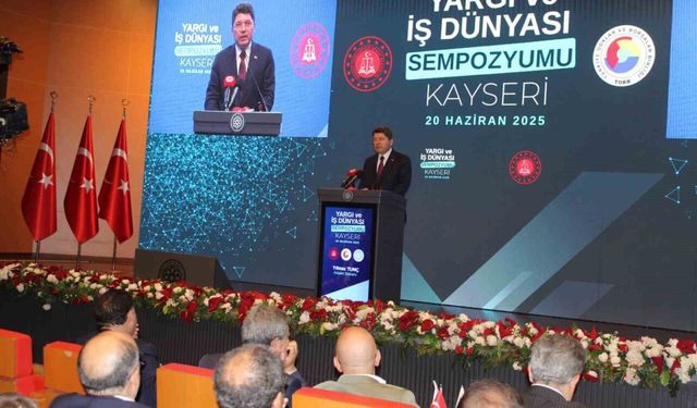 Adalet Bakanı Tunç: "Ülkemizi karalamaya çalışanlar yargı camiamıza büyük haksızlık ediyor"