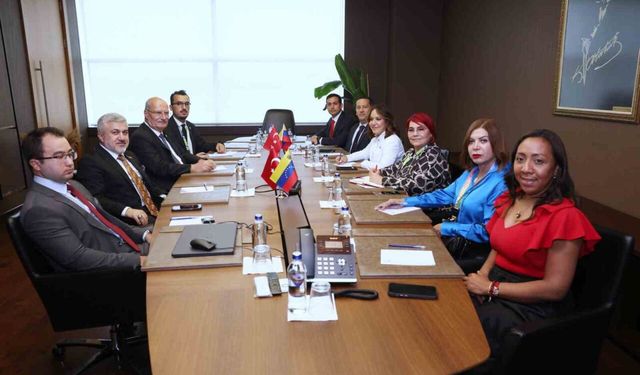 ATO Başkanı Baran, ‘Türkiye- Venezuela Ticaret Fuarı’na katıldı
