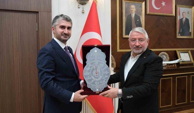 Bakan Yardımcısı Tarıkdaroğlu’ndan Başkan Aşgın’a ziyaret