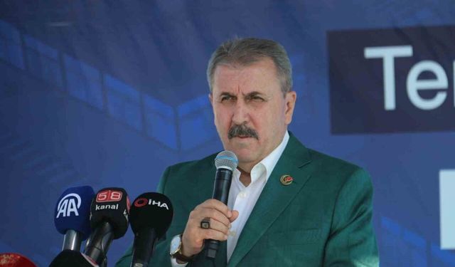 BBP Genel Başkanı Destici: "Size helal olan nükleer, İslam ülkelerine yasak mı?"
