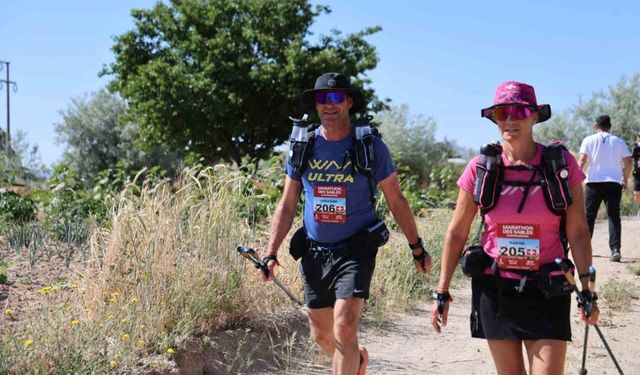 Çöl maratonu Kapadokya’da başladı
